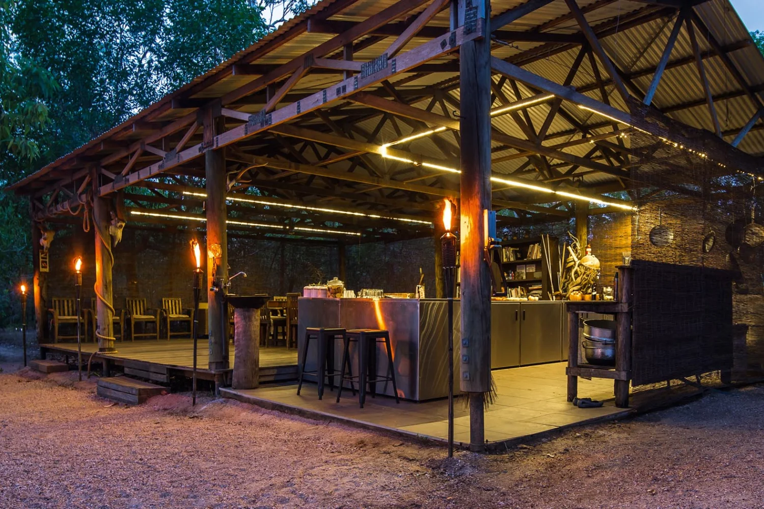 Venture North - Cobourg Coastal Camp - Dining Area - Top End