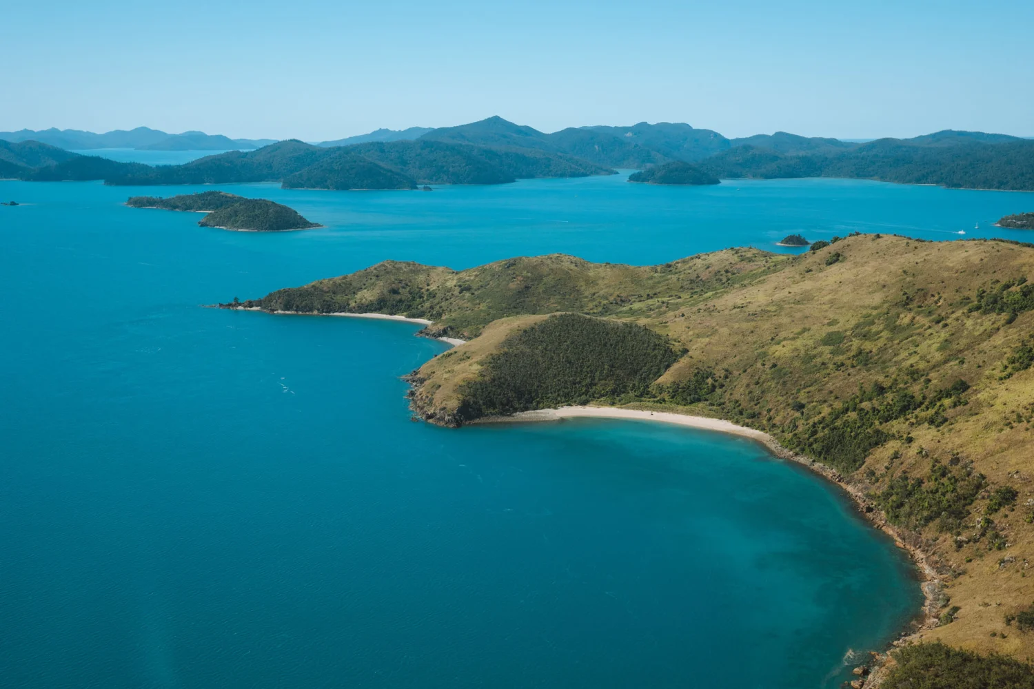 Hamilton Island - Great Barrier Reef - Aerial View - TEQ