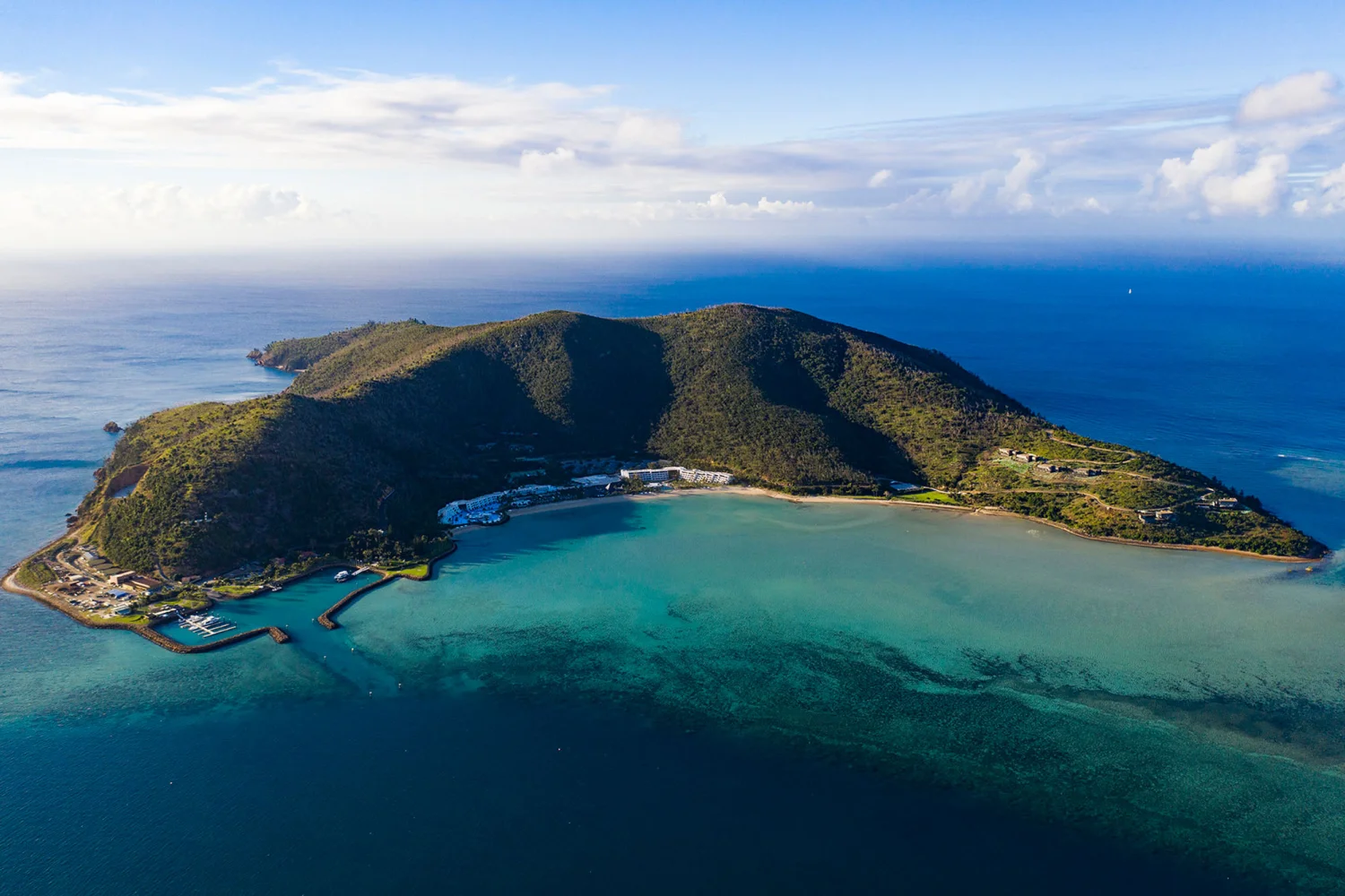 Hayman Island - Great Barrier Reef - Aerial View - TEQ