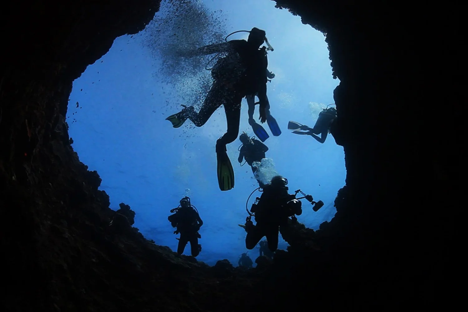 Lady Elliot Island - Great Barrier Reef - Diving - Blowhole