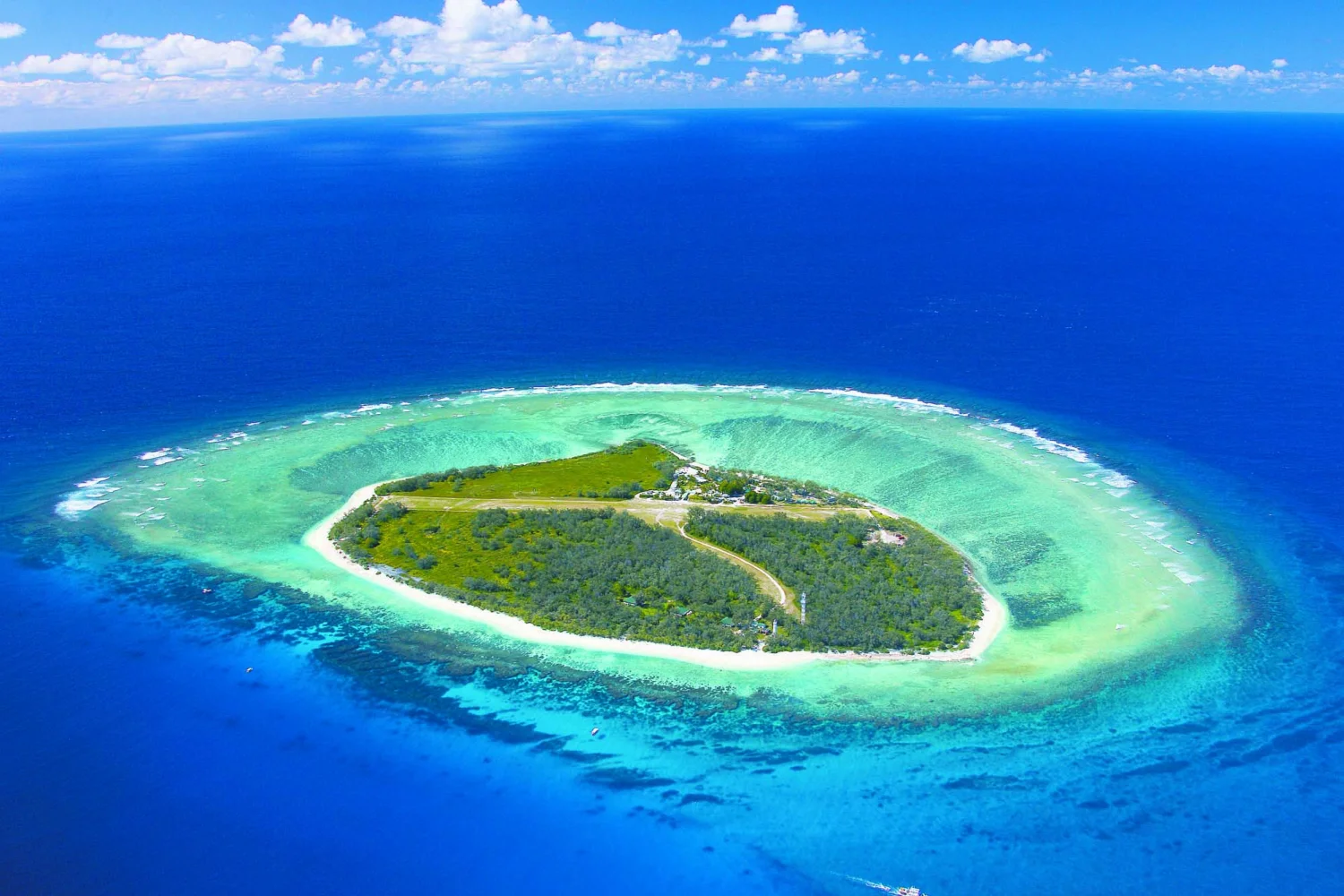 Lady Elliot Island - Great Barrier Reef - Aerial View