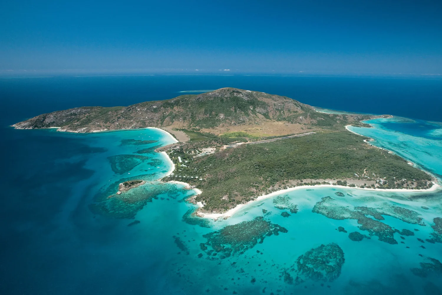 Lizard Island - Great Barrier Reef - Aerial View - TEQ