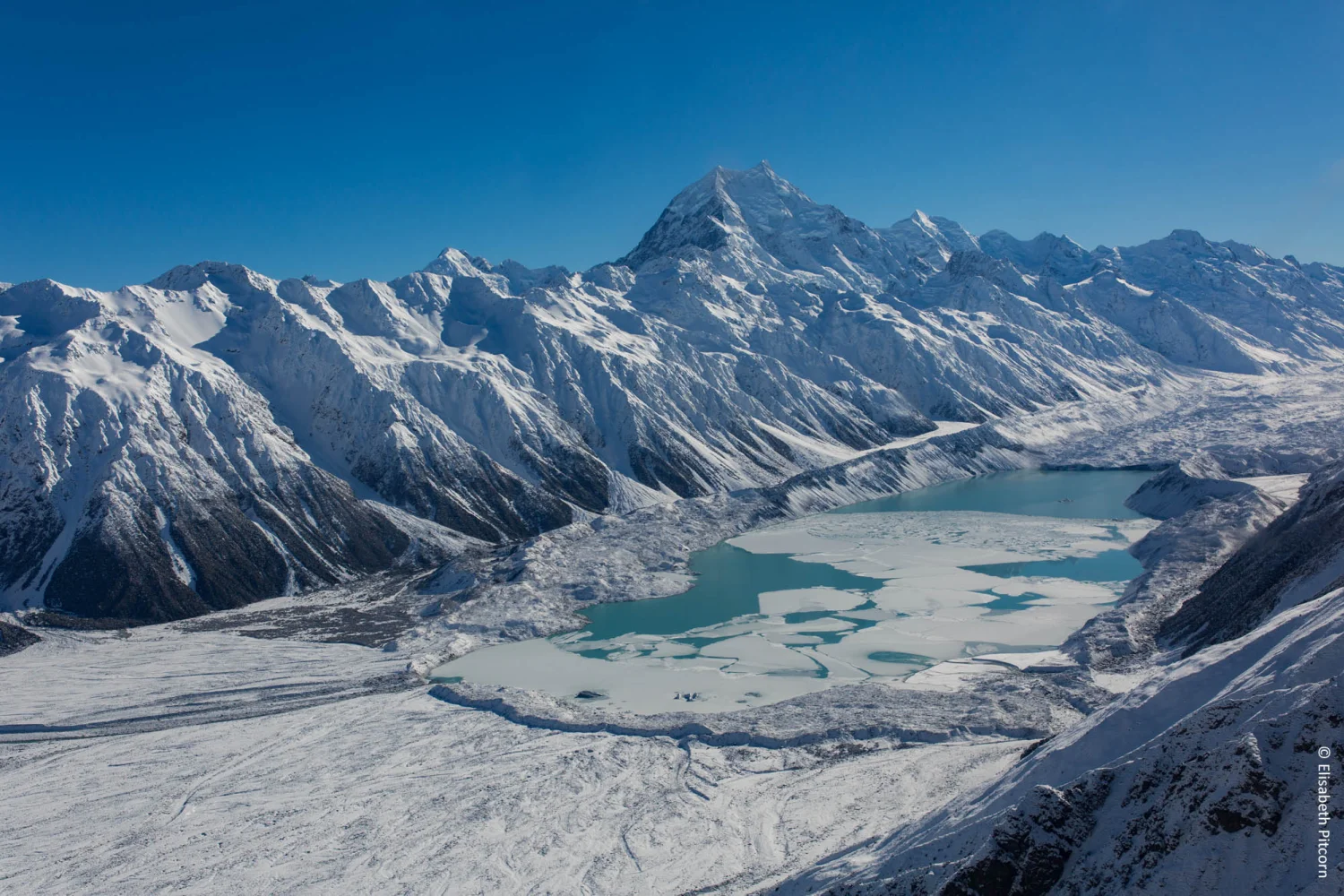 Tasman Lake – Aoraki/Mount Cook National Park - Mackenzie