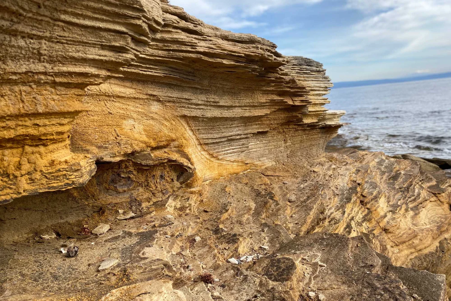 Painted cliffs