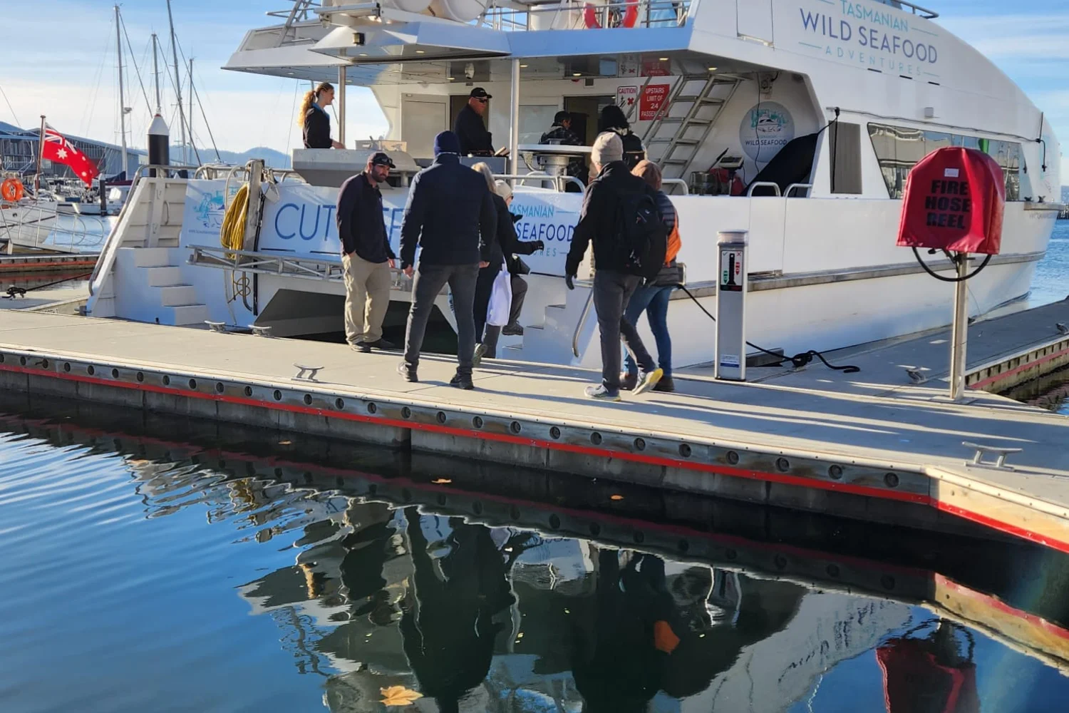 Tasmanian Wild Seafood Adventures Cruise