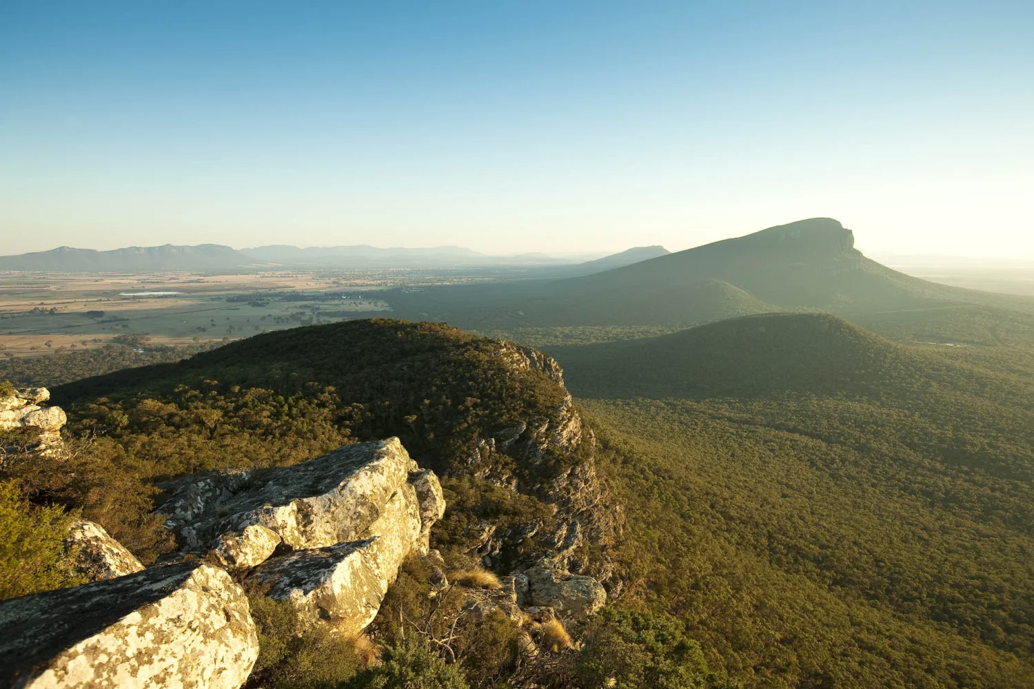 Grampians Nationalpark - Top of Mt Sturgeon - Victoria