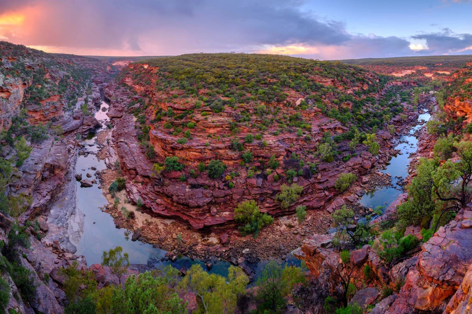 Z Bend Lookout - Kalbarri Nationalpark - WA